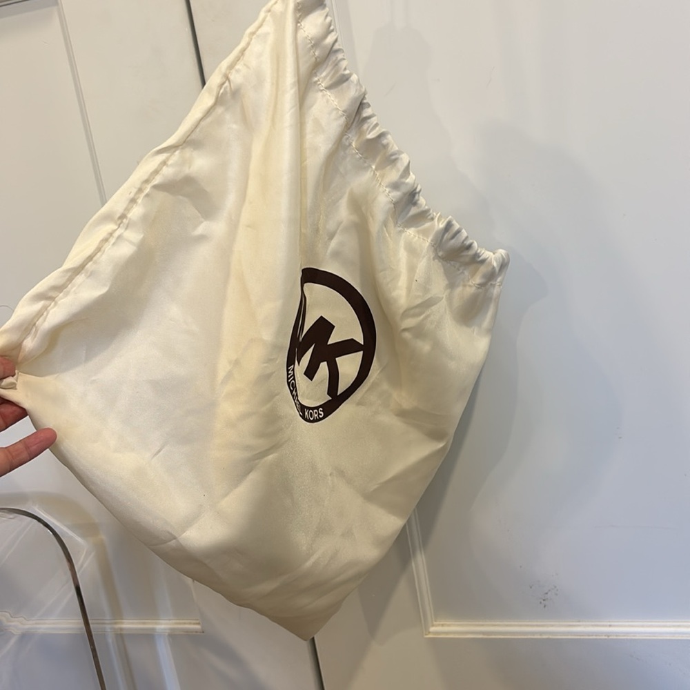 Michael Kors Black Hobo Bag with Gold Hardware and Tassel - Picture 7 of 7